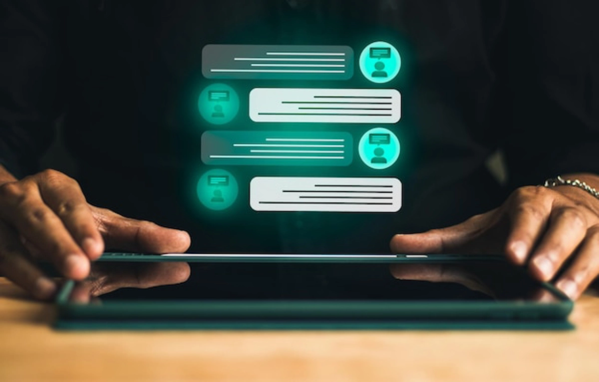 چت با مشتریان