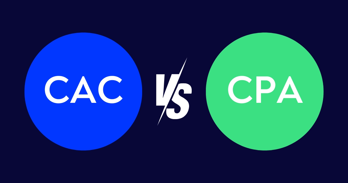 تفاوت هزینه جذب مشتری CAC و CPA