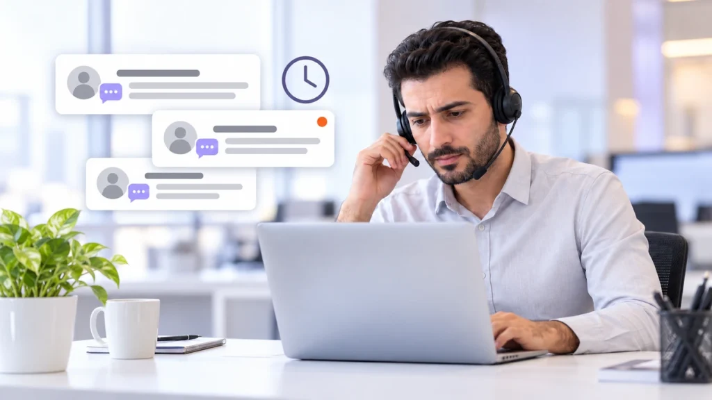 چالش های پشتیبانی آنلاین